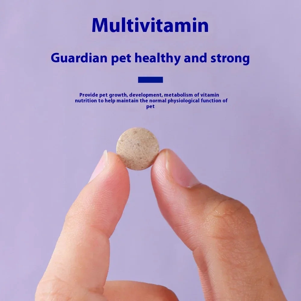 Universal Pet Multivitamins – Calcium Support for Cats & Dogs