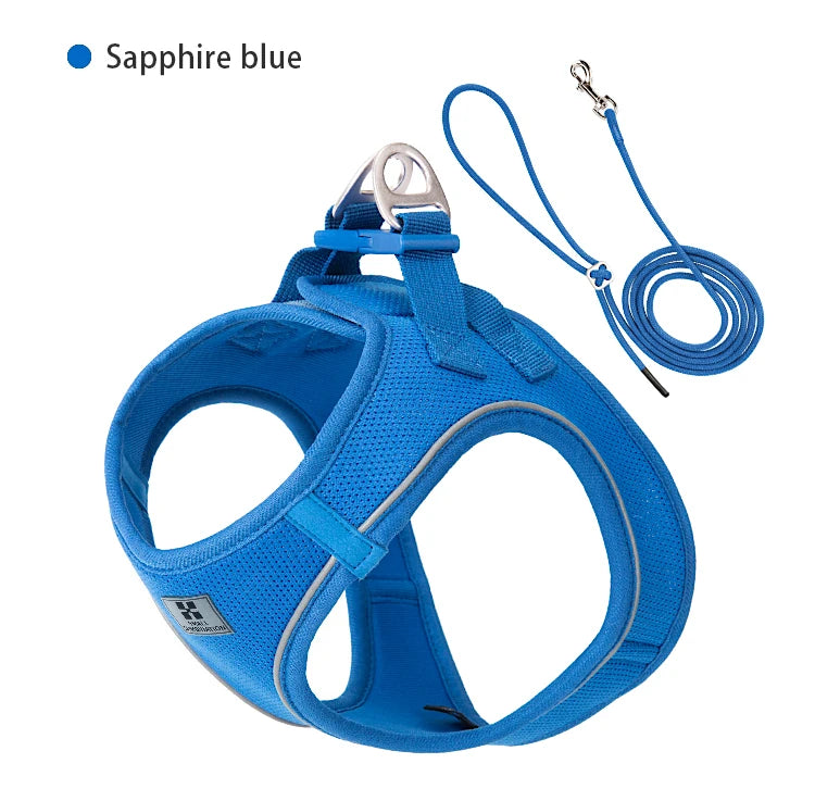 Reflective Dog Harness & Leash Set