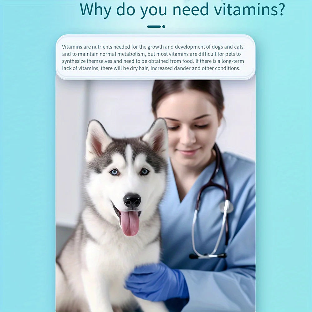 TenderTouch Multivitamins – 200 Tablets for Dogs & Cats