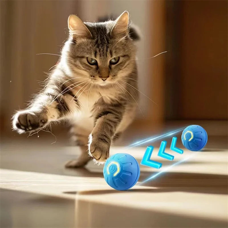 Smart Electronic Dog & Cat Toy Ball – Automatic Moving & Bouncing