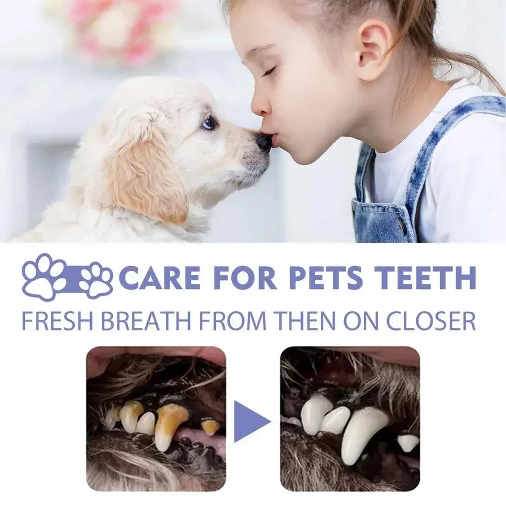 Pet Oral Cleaning Spray – 50ml Teeth Cleaner for Dogs & Cats