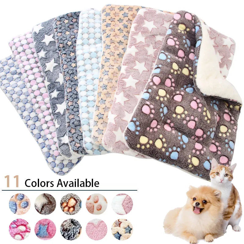 Pet Sleeping Mat – Washable Dog & Cat Bed Cushion
