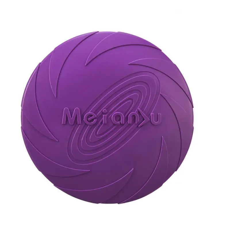 OUZEY Bite-Resistant Flying Disc – Interactive Dog Toy