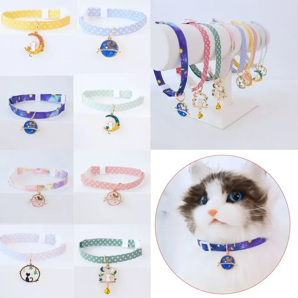 Adjustable Kitten & Puppy Collar – Breakaway Safety Cat Necklace