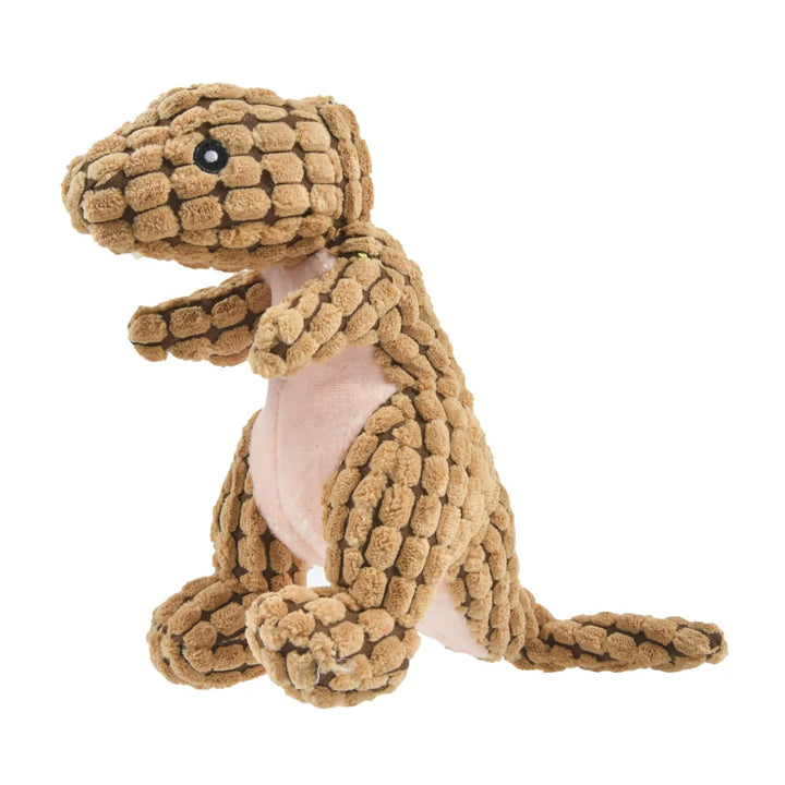 Plush Dinosaur Pet Toy – Interactive Chew Toy for Cats & Dogs