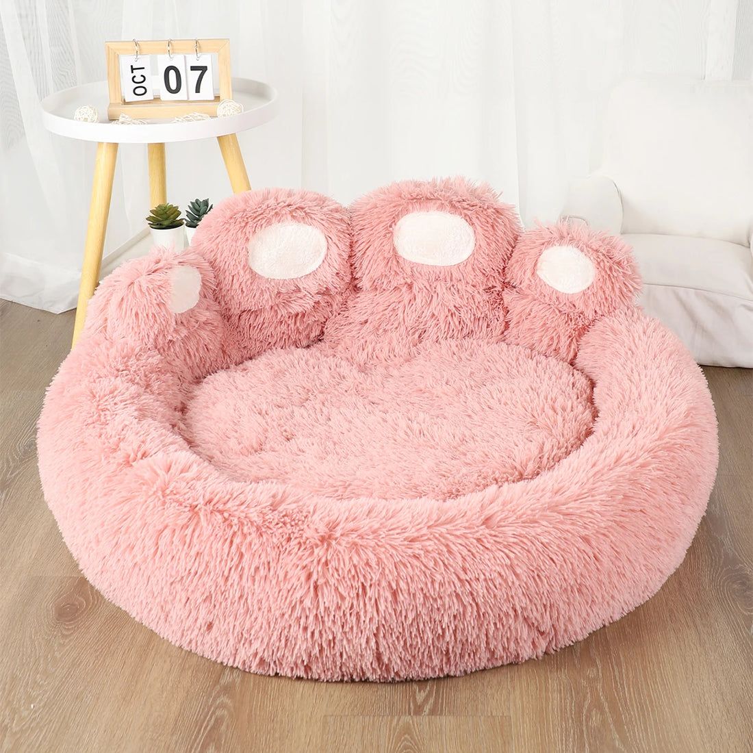 Fluffy Dog & Cat Bed – Large Pet Sofa & Kennel Mat
