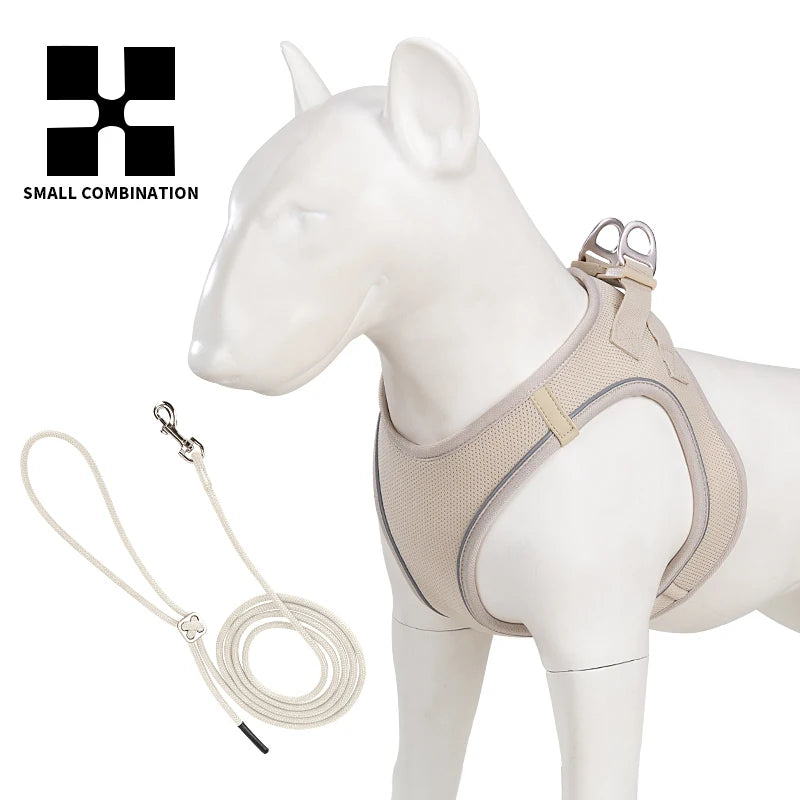 Reflective Dog Harness & Leash Set