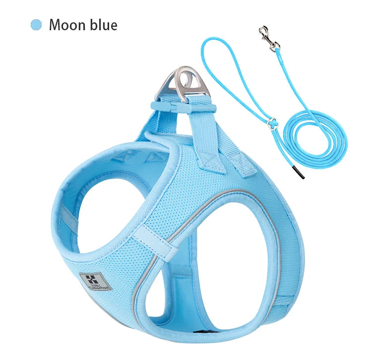 Reflective Dog Harness & Leash Set