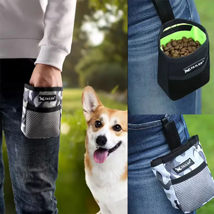 Dog Training Treat Pouch – Waist Snack & Reward Bag