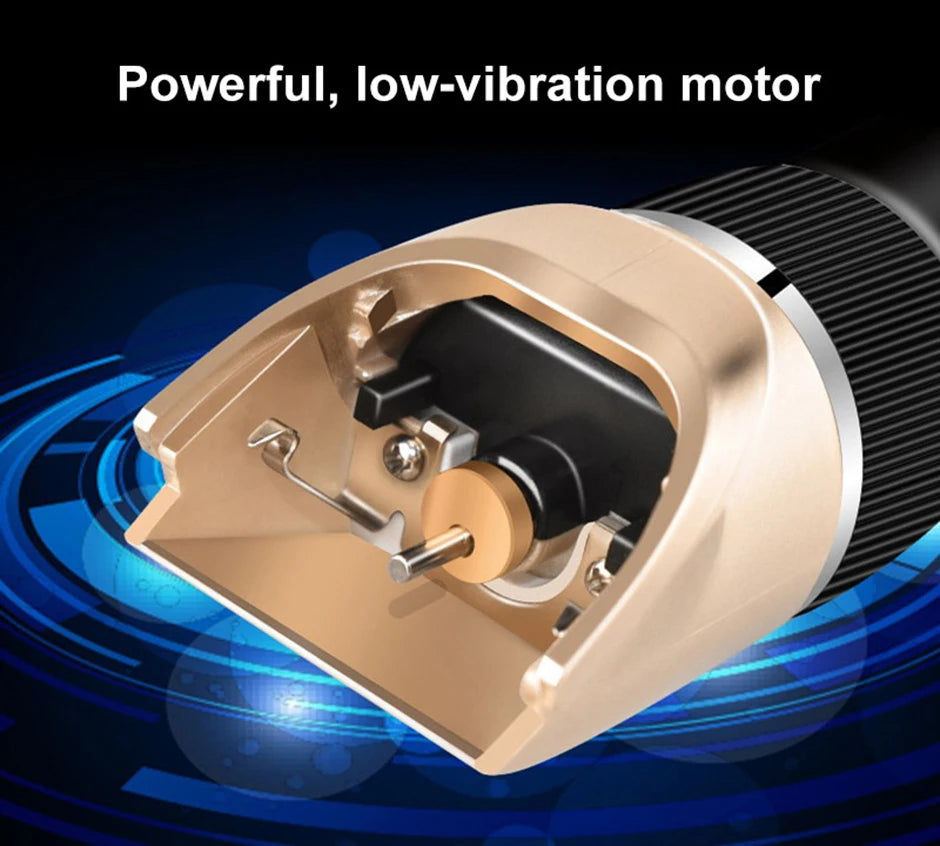 Professional All-Metal Pet Hair Clipper – Rechargeable & Low Noise