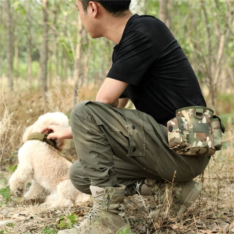 Portable Dog Treat Bag – Outdoor Training & Feeding Pouch
