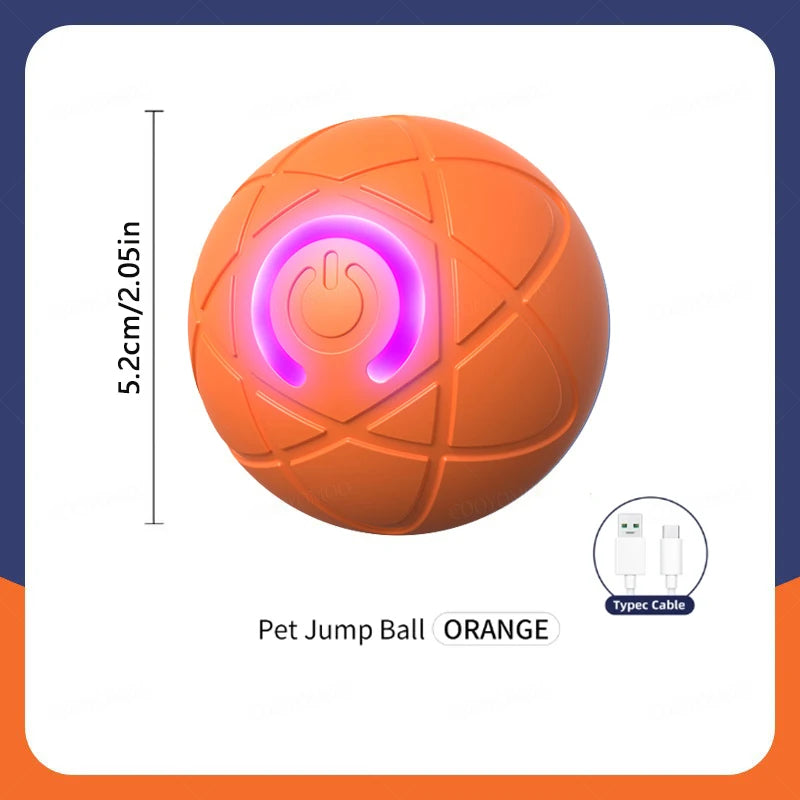 Smart Electronic Dog & Cat Toy Ball – Automatic Moving & Bouncing