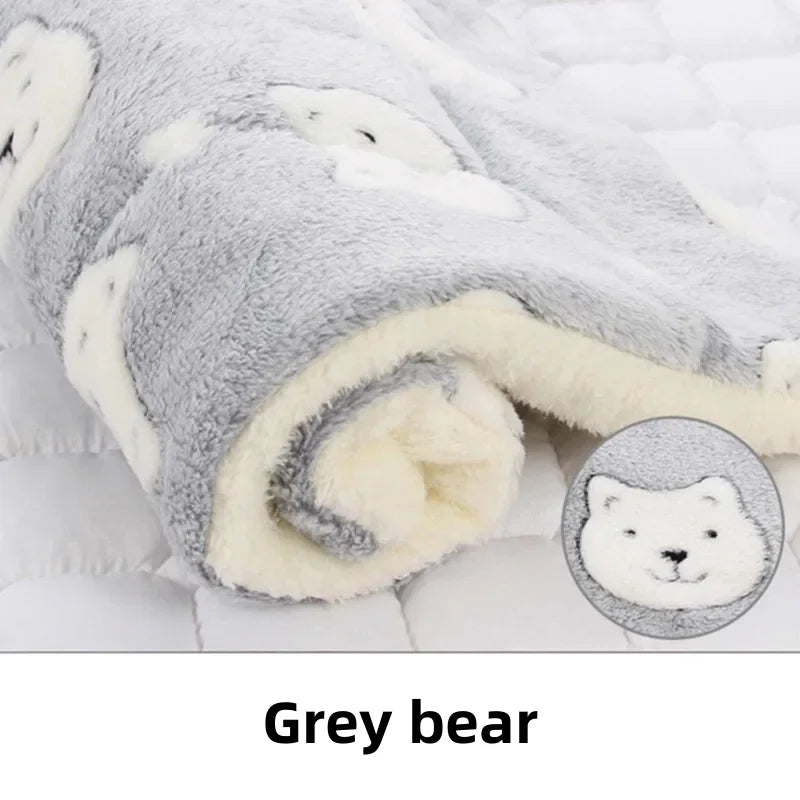 Pet Sleeping Mat – Washable Dog & Cat Bed Cushion
