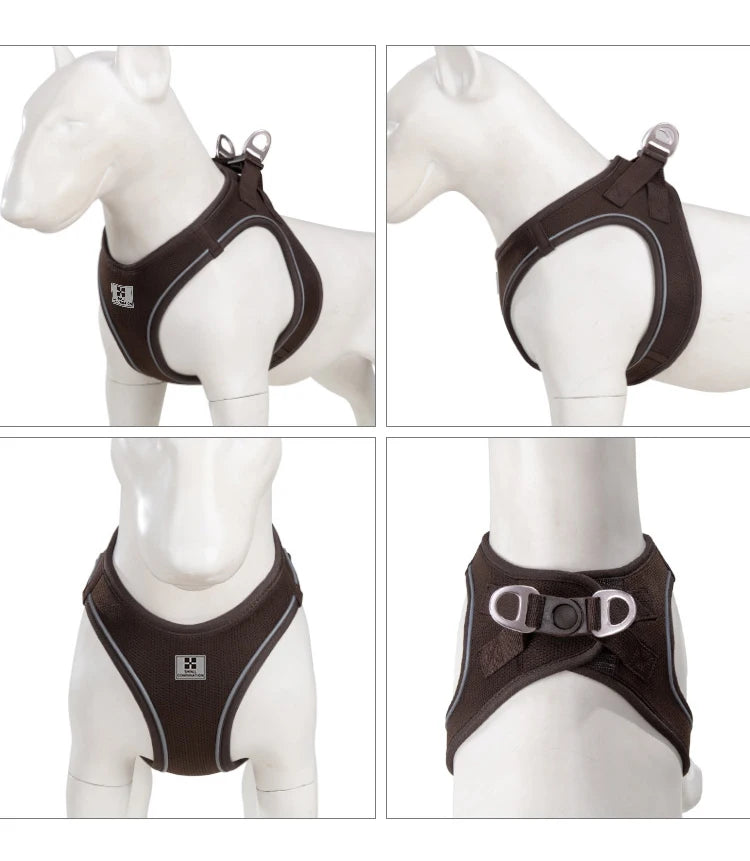 Reflective Dog Harness & Leash Set