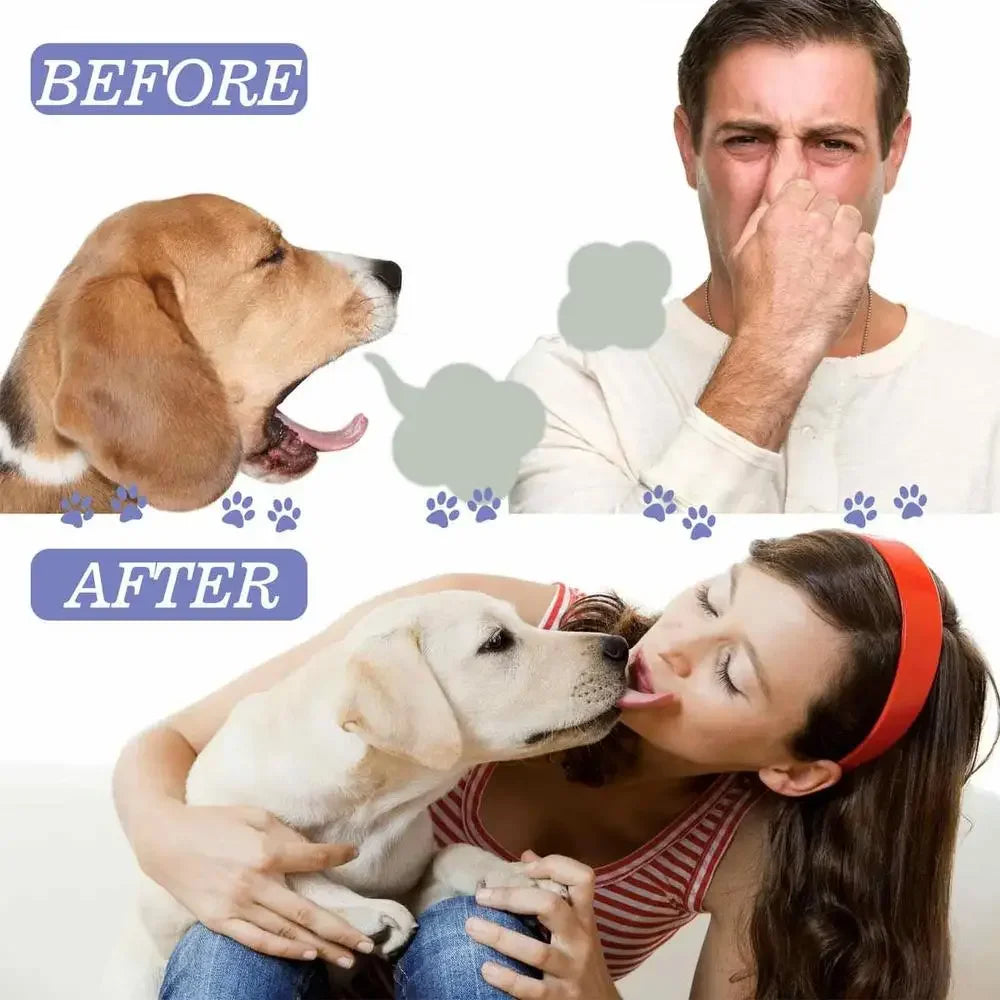 Pet Oral Cleaning Spray – 50ml Teeth Cleaner for Dogs & Cats