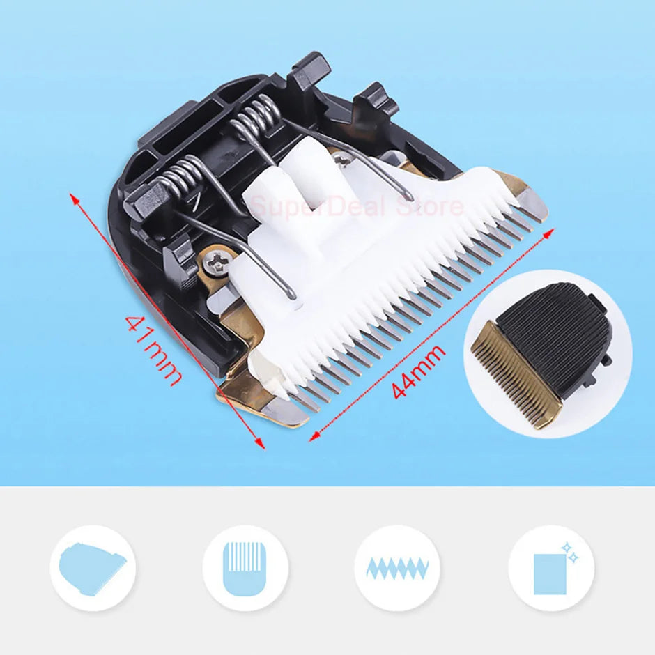 Professional All-Metal Pet Hair Clipper – Rechargeable & Low Noise