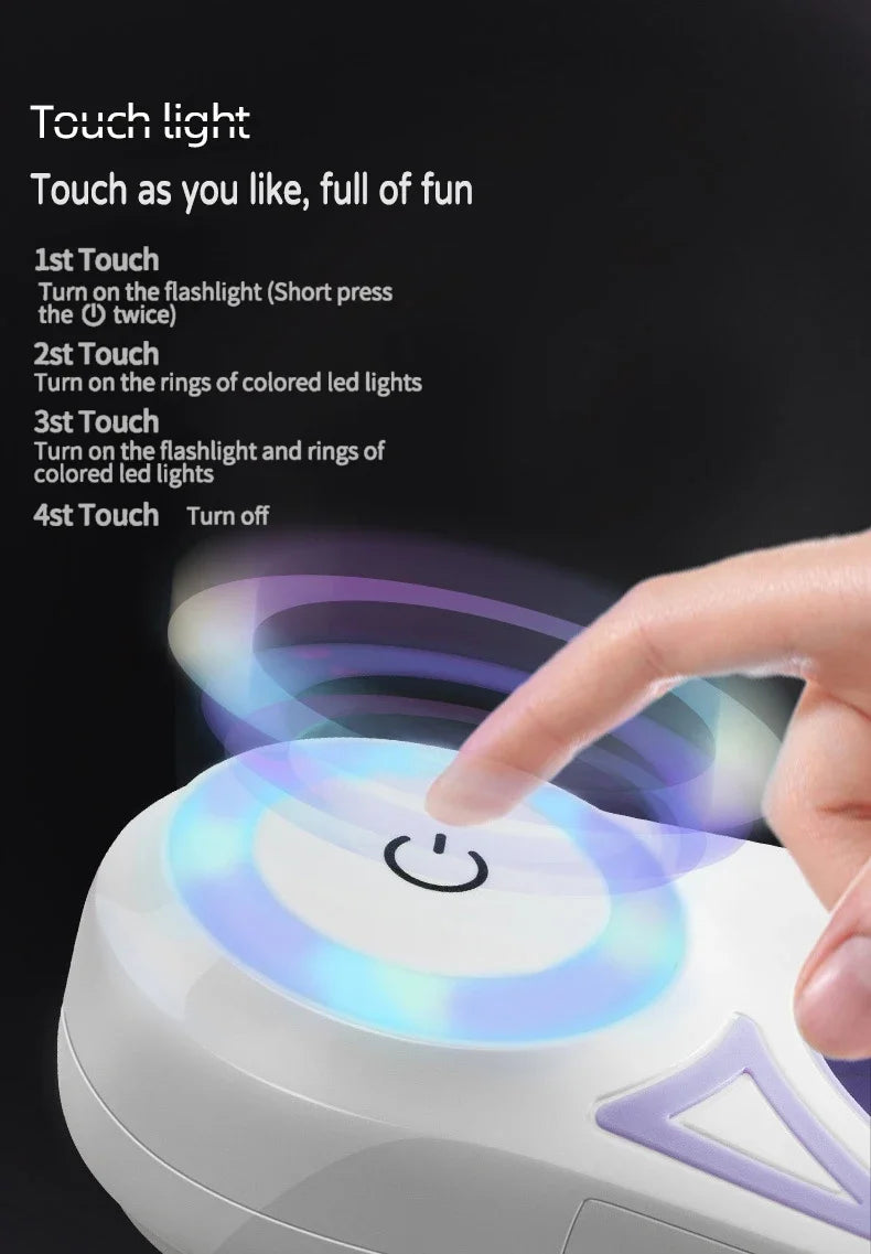 LED Retractable Dog Leash with Light – 3m/5m for Small to Large Pets