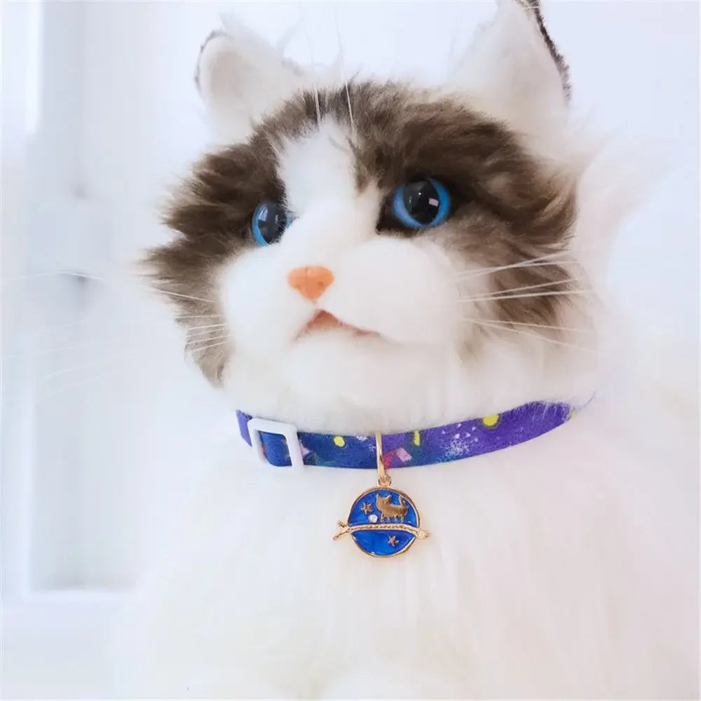 Adjustable Kitten & Puppy Collar – Breakaway Safety Cat Necklace