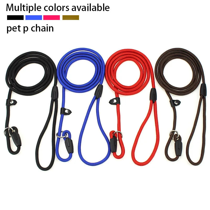Adjustable Nylon Dog Leash – Training Lead & Harness Strap