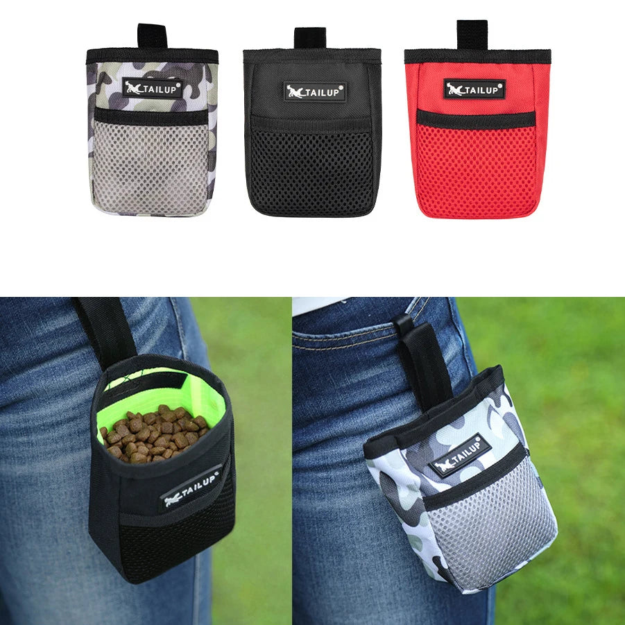 Dog Training Treat Pouch – Waist Snack & Reward Bag