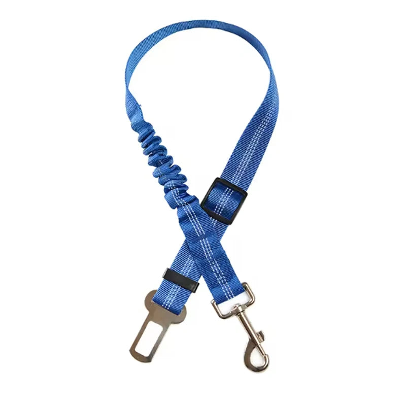 Dog Safety Seat Belt – Elastic Traction Leash for Car