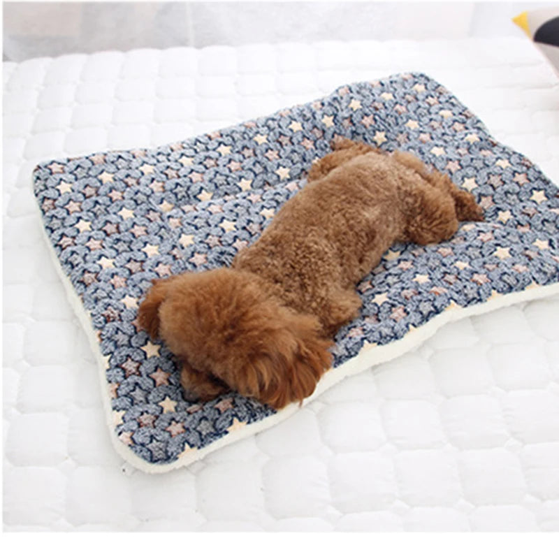 Pet Sleeping Mat – Washable Dog & Cat Bed Cushion