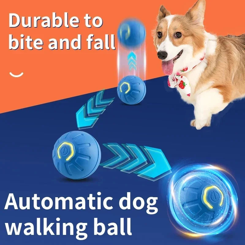 Smart Electronic Dog & Cat Toy Ball – Automatic Moving & Bouncing