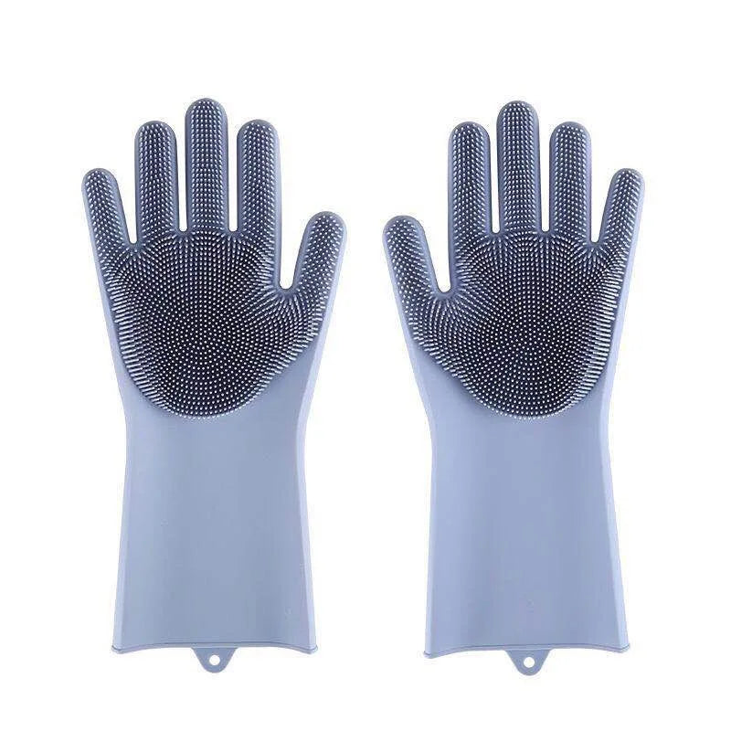 Pet Grooming Glove – Silicone Bath & Hair Removal for Dogs & Cats