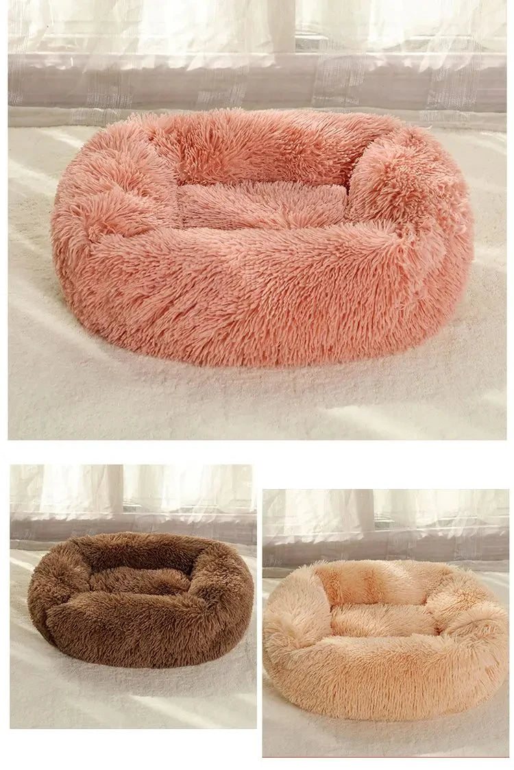 Rectangle Plush Pet Bed – Warm Winter Mat for Cats & Dogs
