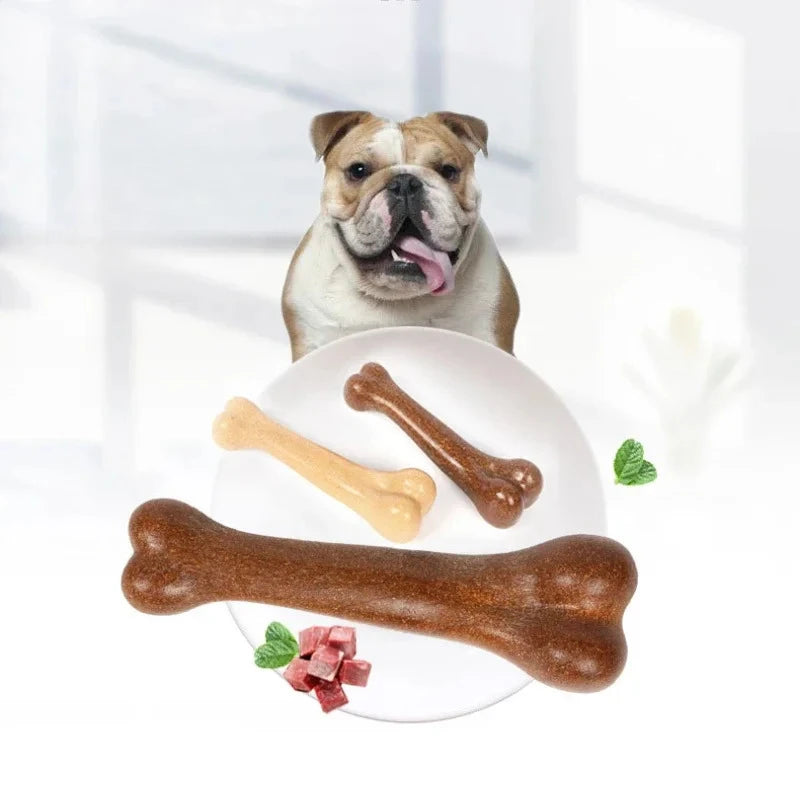 Indestructible Dog Chew Bone – Natural Non-Toxic Dental Toy