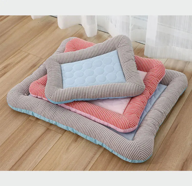 Cooling Pet Pad – Ice Silk Mat for Dogs & Cats