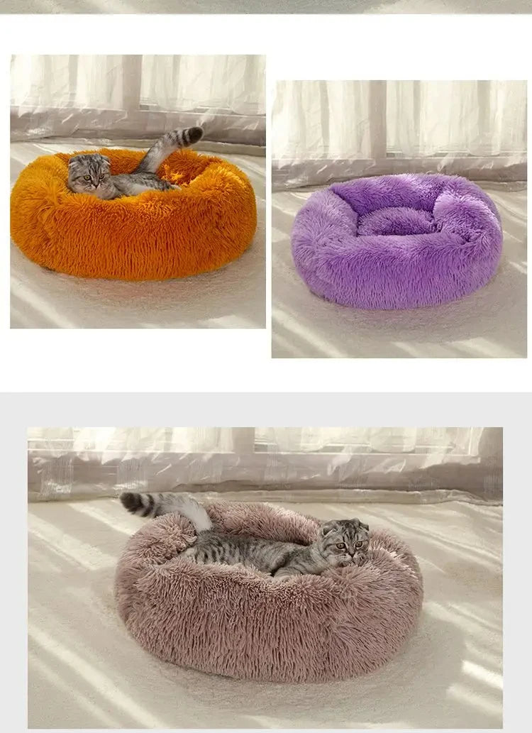 Rectangle Plush Pet Bed – Warm Winter Mat for Cats & Dogs