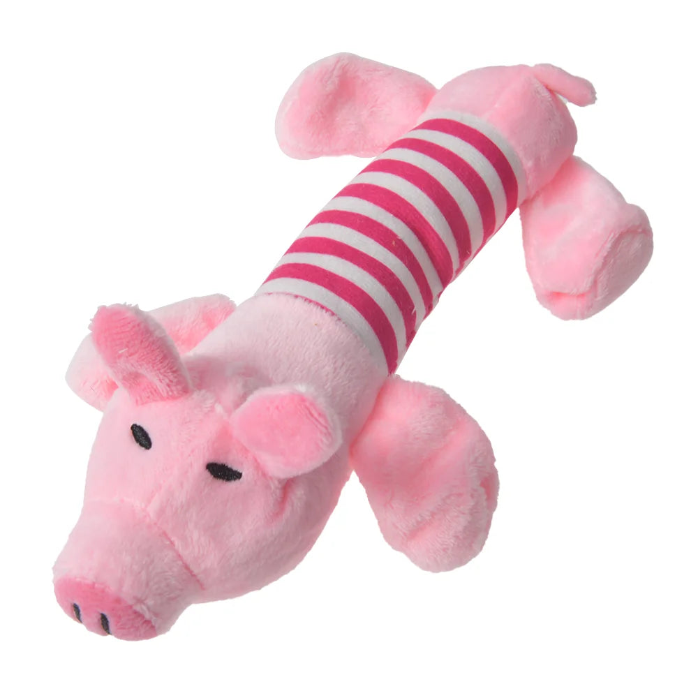 Plush Dinosaur Pet Toy – Interactive Chew Toy for Cats & Dogs