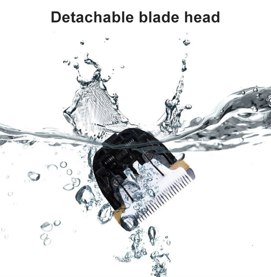 Professional All-Metal Pet Hair Clipper – Rechargeable & Low Noise