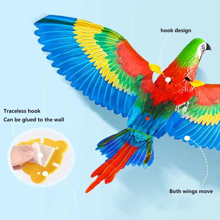 Simulation Flying Bird Cat Toy – Interactive Hanging Teaser