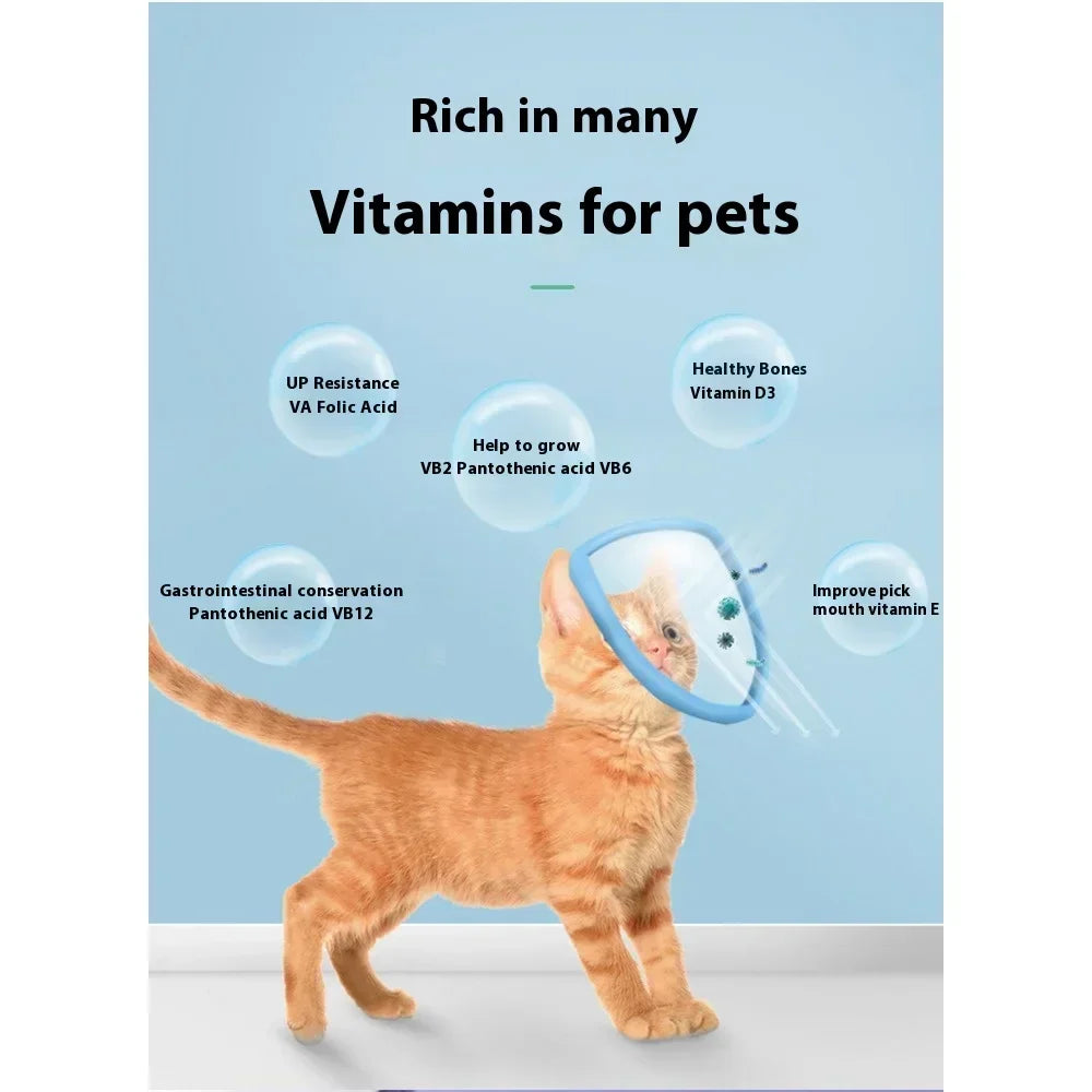 Universal Pet Multivitamins – Calcium Support for Cats & Dogs