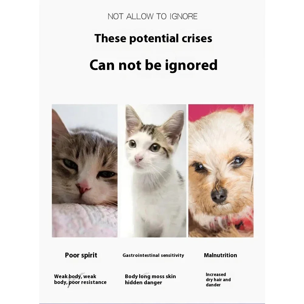 Universal Pet Multivitamins – Calcium Support for Cats & Dogs