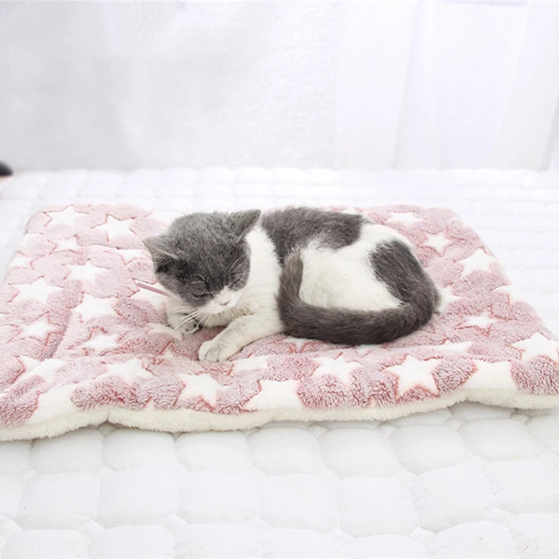 Pet Sleeping Mat – Washable Dog & Cat Bed Cushion
