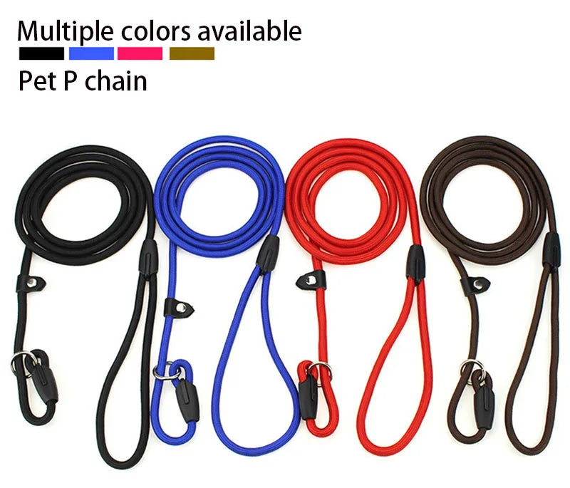 Adjustable Nylon Dog Leash – Training Lead & Harness Strap
