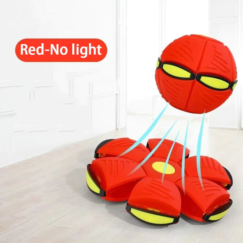 Flying Saucer Bouncing Ball – Durable Elastic Dog & Kids Toy