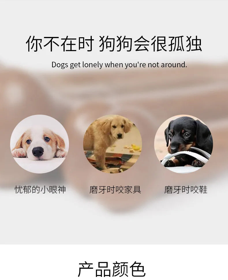 Indestructible Dog Chew Bone – Natural Non-Toxic Dental Toy