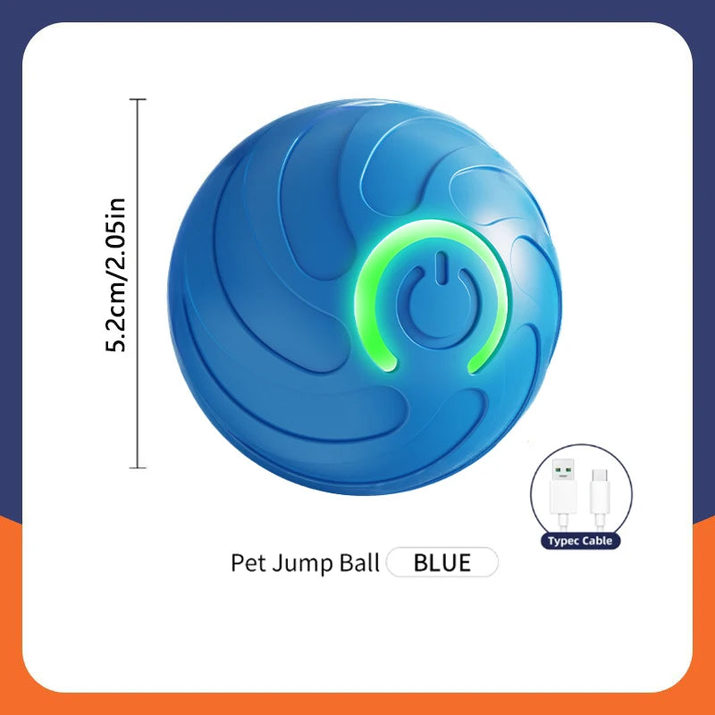 Smart Electronic Dog & Cat Toy Ball – Automatic Moving & Bouncing