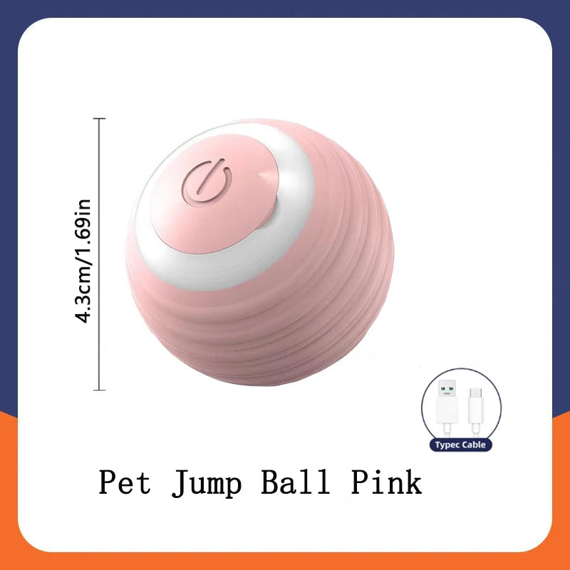 Smart Electronic Dog & Cat Toy Ball – Automatic Moving & Bouncing