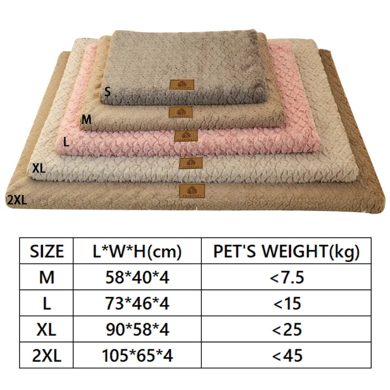 3D Orthopedic Dog Bed – Foam Pet Bed with Washable Faux Fur Cover