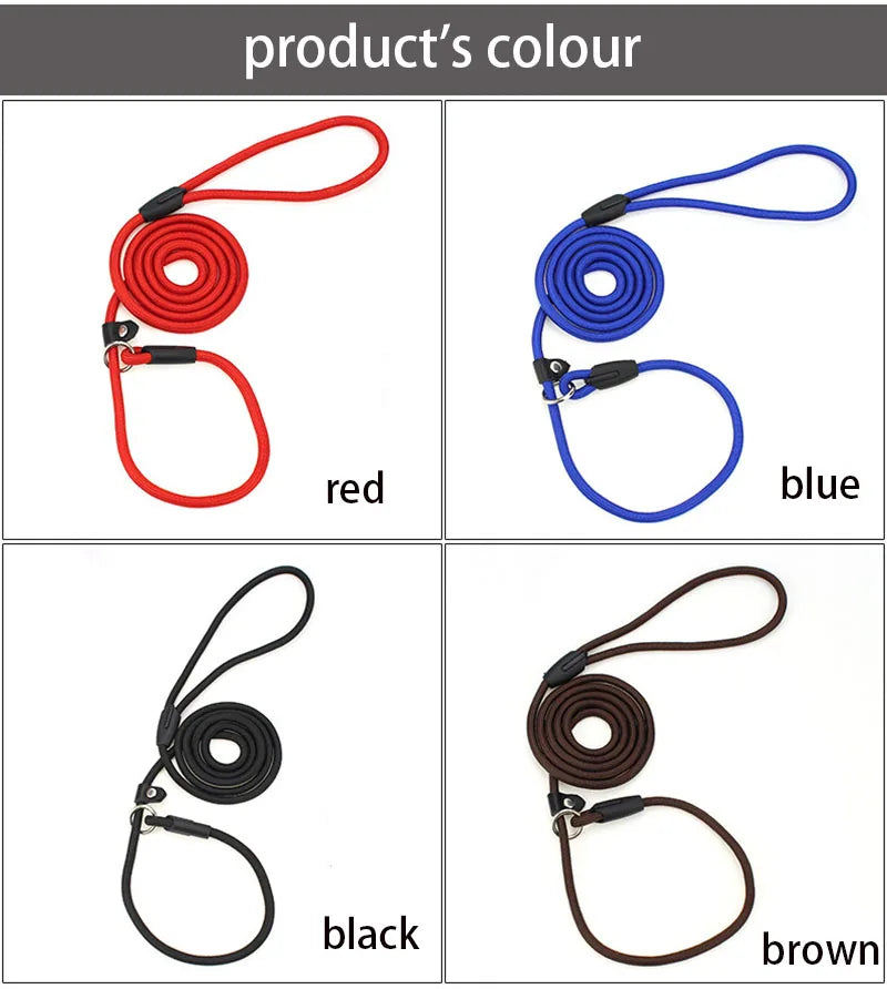 Adjustable Nylon Dog Leash – Training Lead & Harness Strap