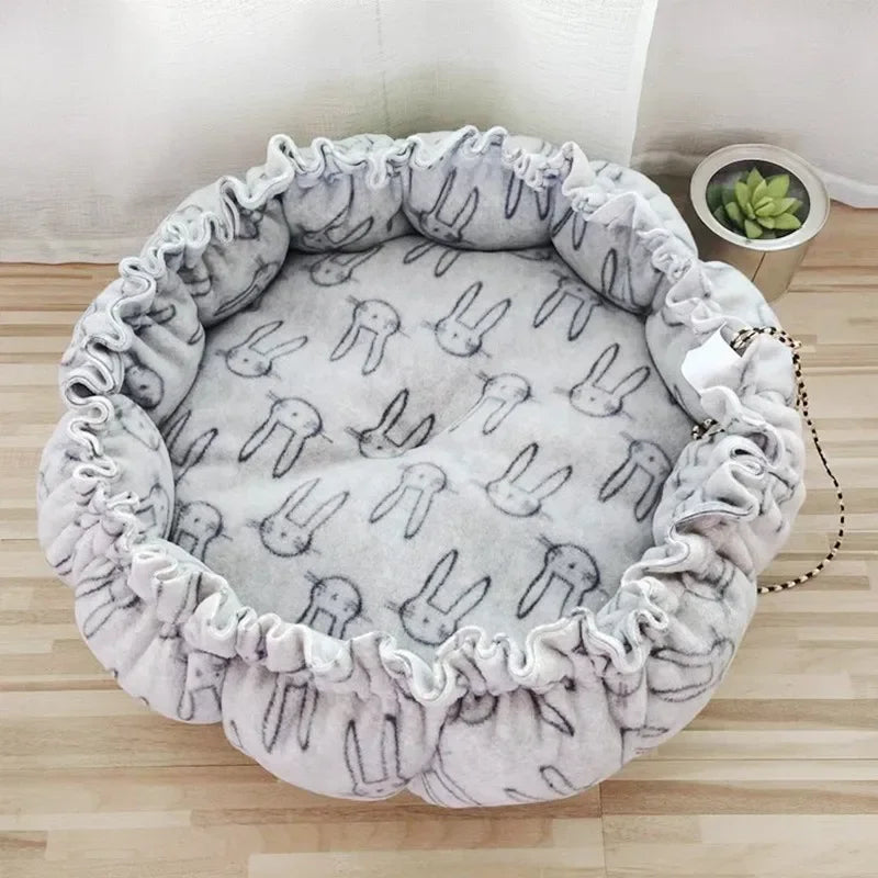 Drawstring Adjustable Pet Bed