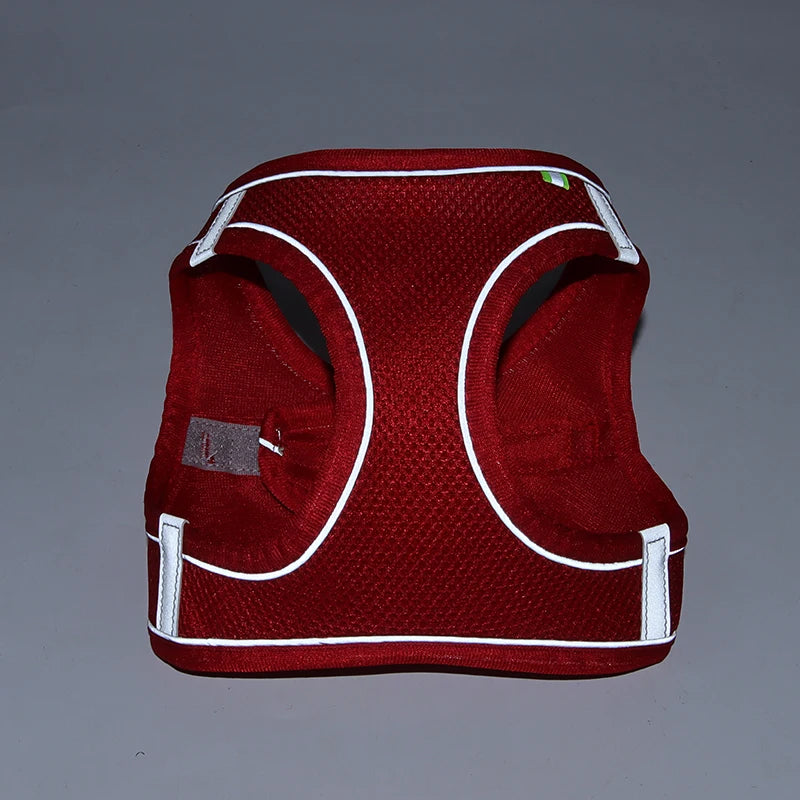 Dog Harness & Leash Set – Adjustable Vest for Small Dogs & Cats