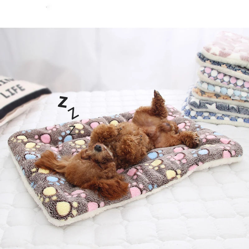 Pet Sleeping Mat – Washable Dog & Cat Bed Cushion