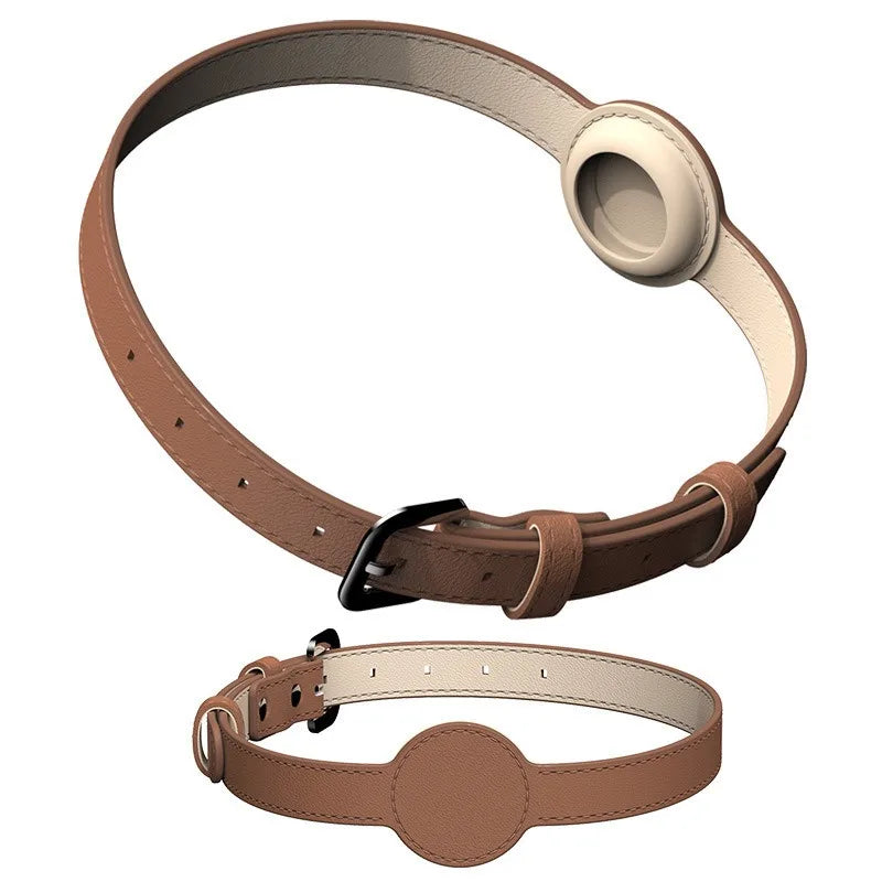 Airtag Silicone Pet Collar – Waterproof Anti-Lost Tracker Holder