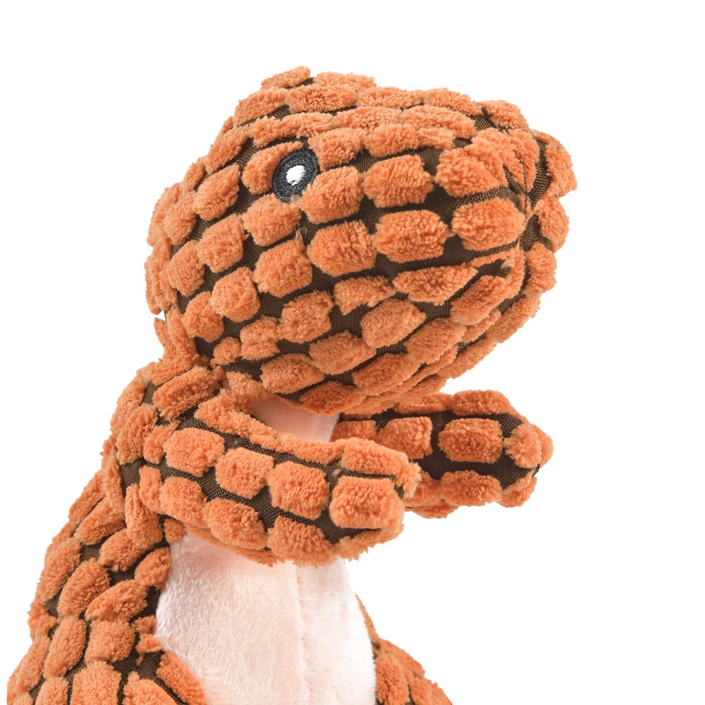 Plush Dinosaur Pet Toy – Interactive Chew Toy for Cats & Dogs